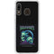 Adult Swim Rick and Morty Neon Skulls Galaxy A20 Clear Case